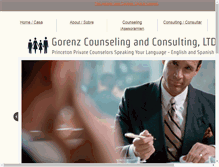 Tablet Screenshot of gorenzcounseling.com